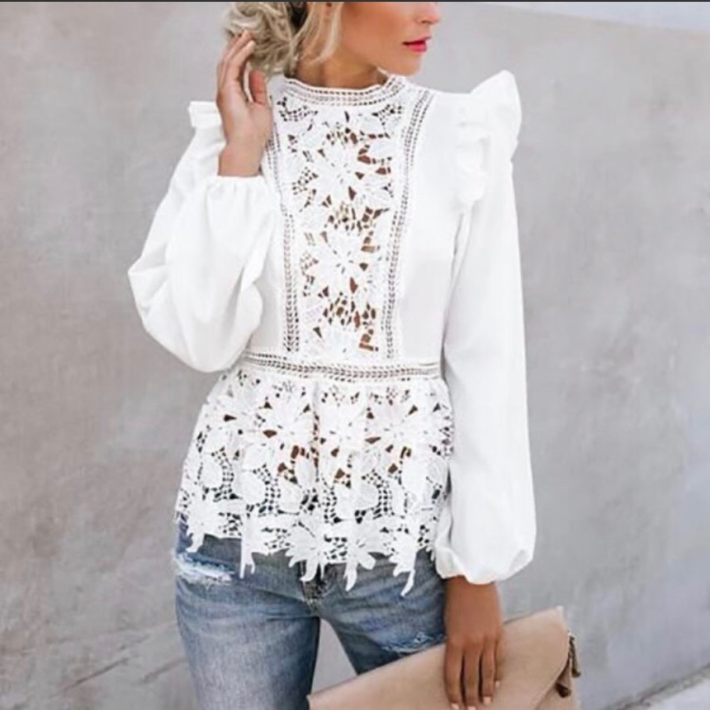 Lace Top - Picture 3 of 4